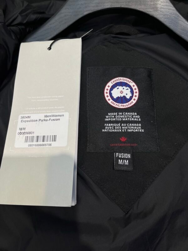 CG Quilted Hooded Puffer Jacket -Black