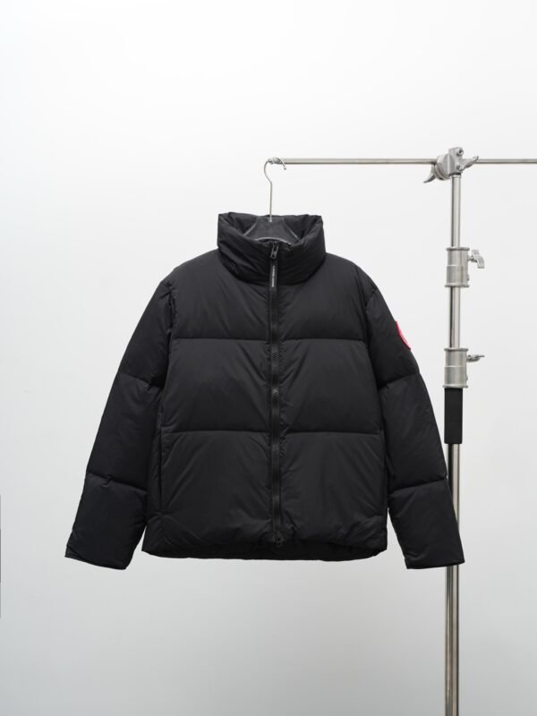 CG Zip-Up Puffer Jacket - Black
