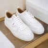 CLB Low-Top Trainers with Studded Toe Detail - White