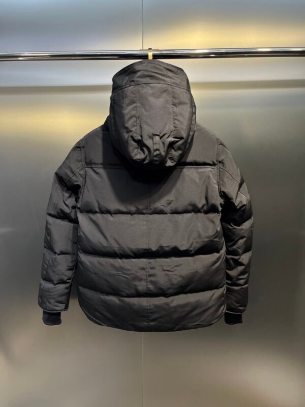 CG Quilted Hooded Puffer Jacket - Black