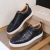 CLB Low-Top Trainers with Studded Toe Detail - Black