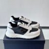 PRADA Low-Tap Trainers with Black and  White Contrast Panels
