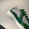 0a17899f PRDA Trainers with Mesh and Contrast Smooth Overlays - Green