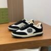 0a6a9dc7 GCCI Low-Top Trainers with Logo Patch Detail - Black/White