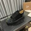 CLB Low-Top Trainers with Studded Toe and Heel Detail - Black