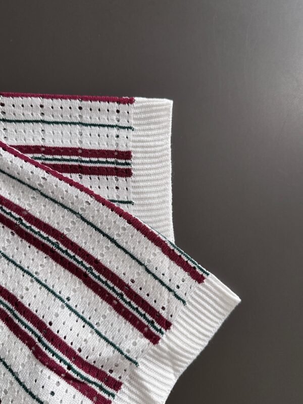 0c9f0d9a CG Stripped Polo Shirt – Red/White