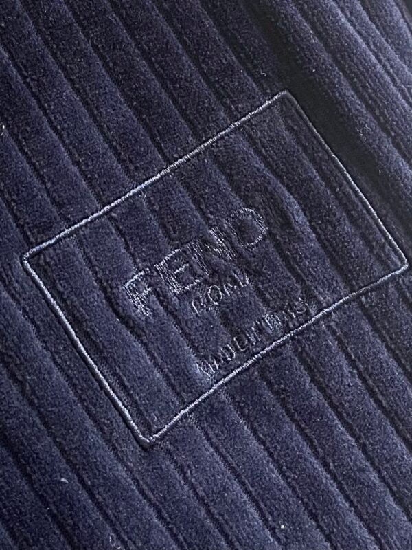 FND Hooded Zip-Up Jacket - Navy Blue