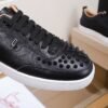 CLB Low-Top Trainers with Studded Toe Detail - Black