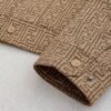 FND Monogram Snap-Button Jacket - Brown