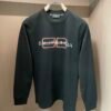1 BLNCG BB Icon Stencil Crewneck Jumper - Faded Black
