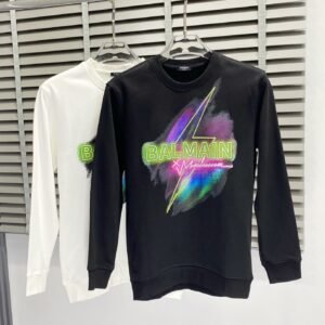 BLMN Logo Multicolor Graphic Design Crewneck Jumper