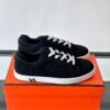 HRMS Low-Top Skate Suede Trainers – Black
