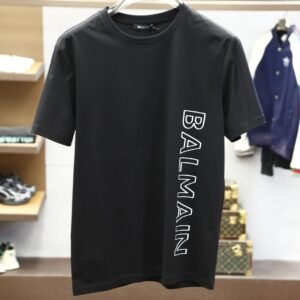 BLMN Side Logo Cotton T-Shirt - Black