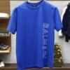 1 BLMN Side Logo Cotton T-Shirt – Blue