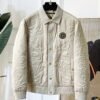 VRSC Quilted Barocco Bomber Jacket - Gold Buttons