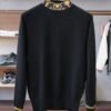 VRSC High Neck Medusa Logo Print Collar Jumper