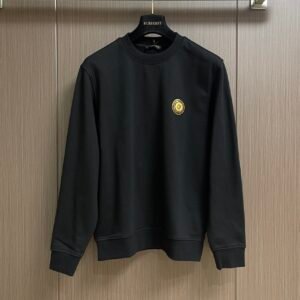 VRSC Sundial Medusa Embroidered Logo Jumper – Black