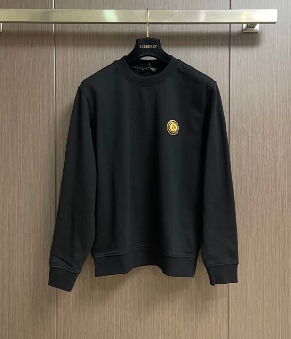 VRSC Sundial Medusa Embroidered Logo Jumper – Black