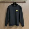 VRSC Gold-Tone Medusa Patch Crewneck Jumper – Black