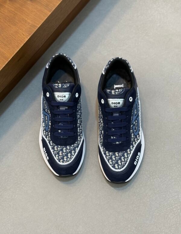 DXR CD Oblique Jacquard Trainers – Blue