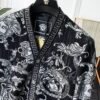 VRSC Baroque Medusa Pattern Greek Key Border Collar Jacket