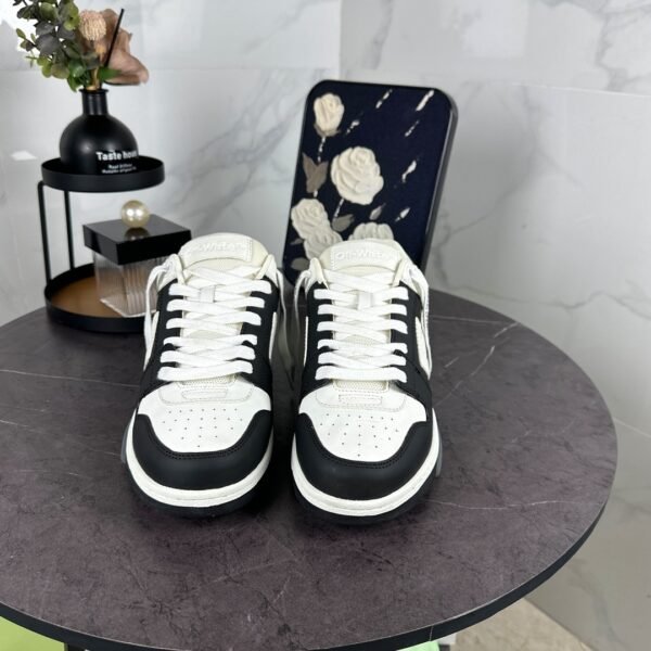 OFFW Trainers with Black & White Contrast Panels
