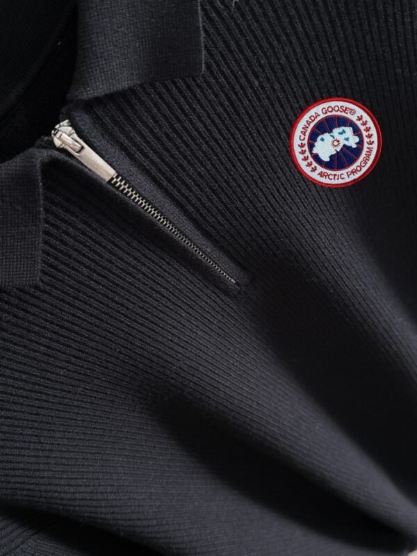 1070e5c4 CG Half-Zip Knit Jumper - Black