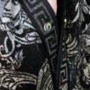 VRSC Baroque Medusa Pattern Greek Key Border Collar Jacket
