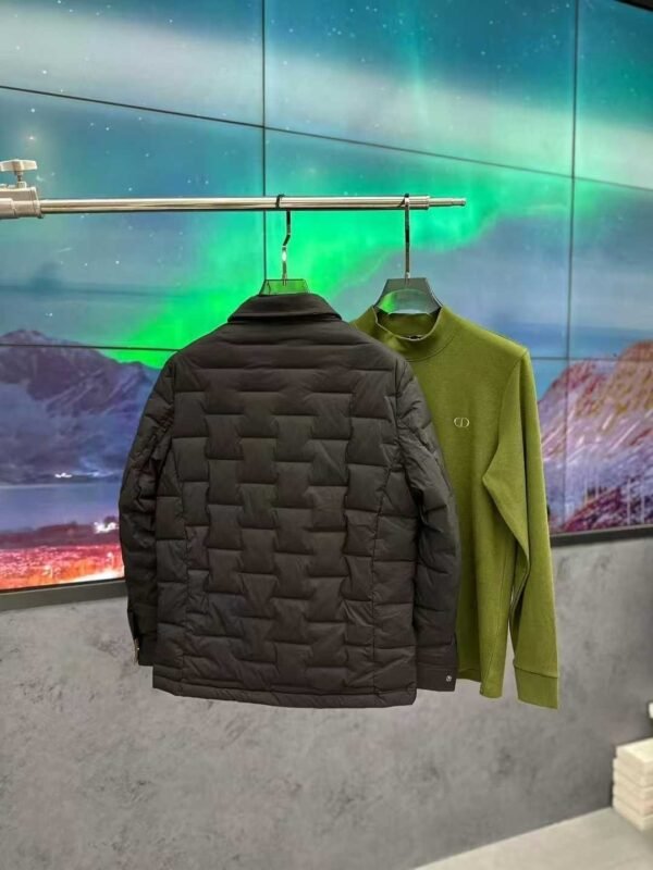 BRBY Snap-Button Jacket with Chest Pocket - Black