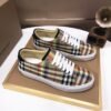 11a3b61f BRBY Low-Top Trainers with Check Pattern - Multi-Colour