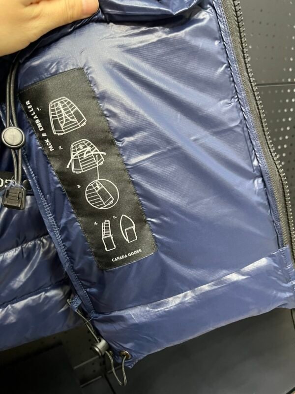 CG Hooded Puffer Jacket - Blue