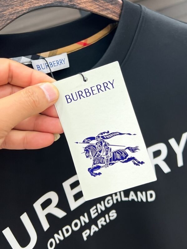 BRBY Crew Neck Jumper with Front Text Print