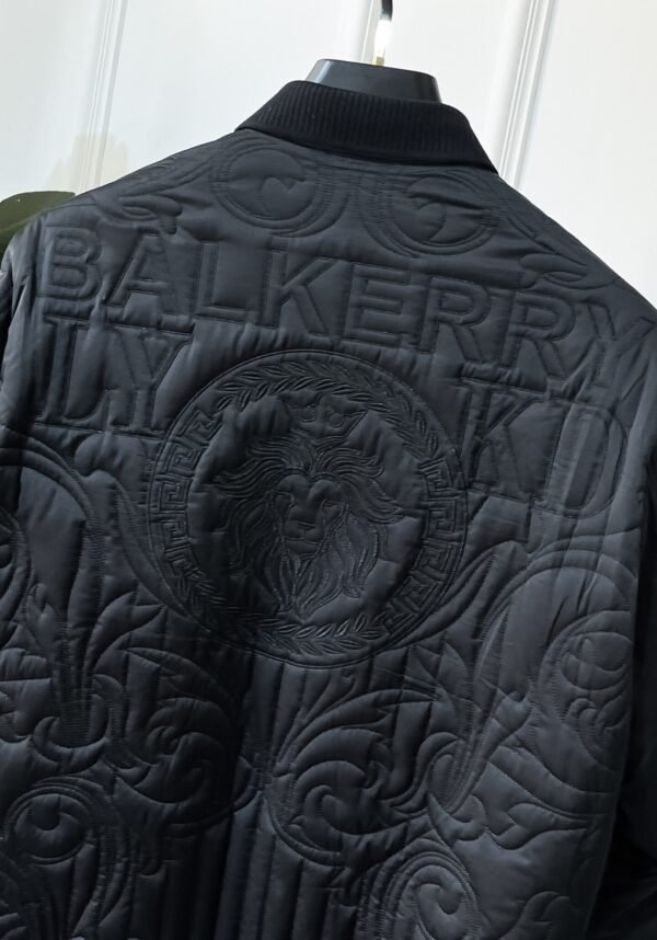 VRSC Quilted Barocco Bomber Jacket - Gold Buttons