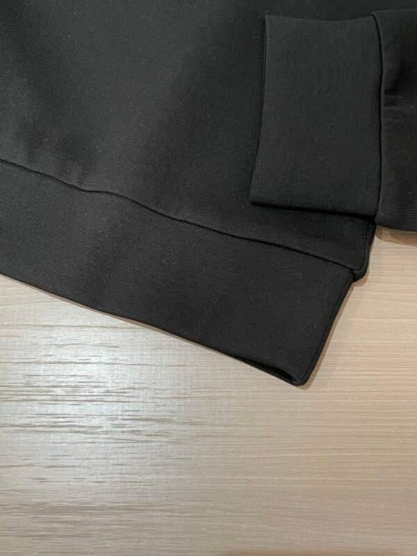 1367194c FND Crew Neck Jumper with Graphic Eye Detail - Black