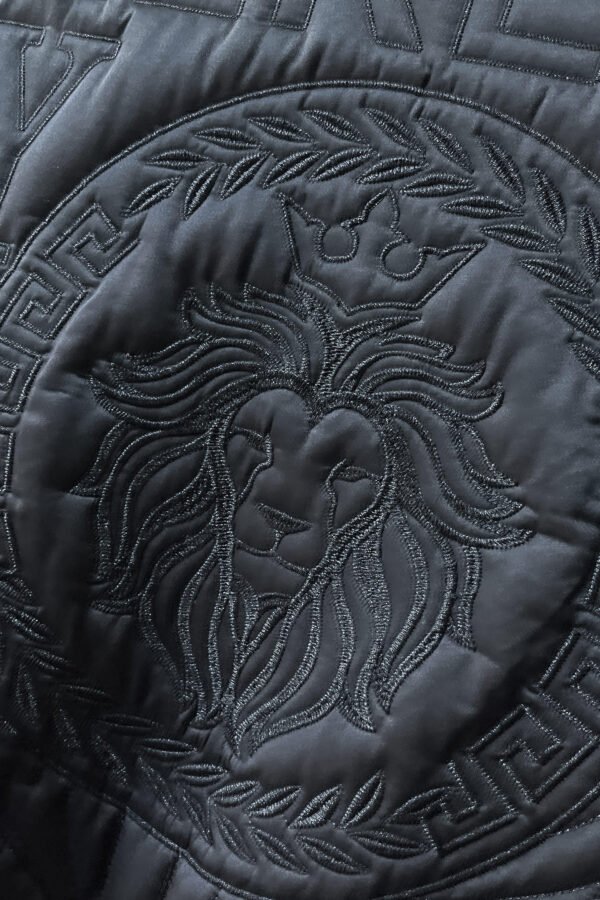 VRSC Quilted Barocco Bomber Jacket - Gold Buttons