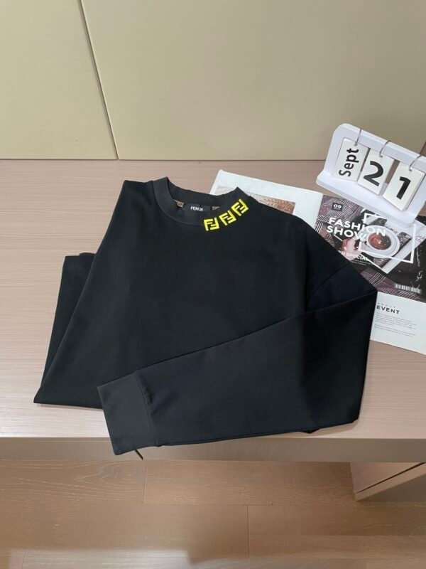 FND Crew Neck Jumper - Black