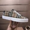 15ec5df6 BRBY Low-Top Trainers with Check Pattern - Beige