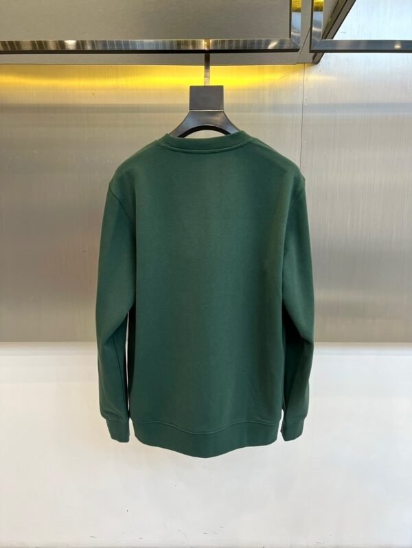 FND Crew Neck Jumper with Graphic Eye Detail - Green