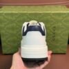 GCCI Trainers with Navy Embossed Monogram