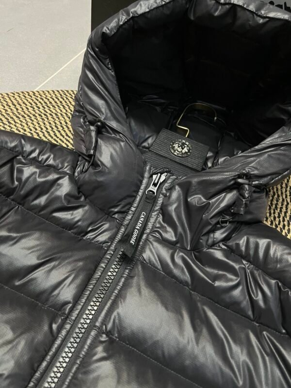 CG Hooded Puffer Jacket - Black