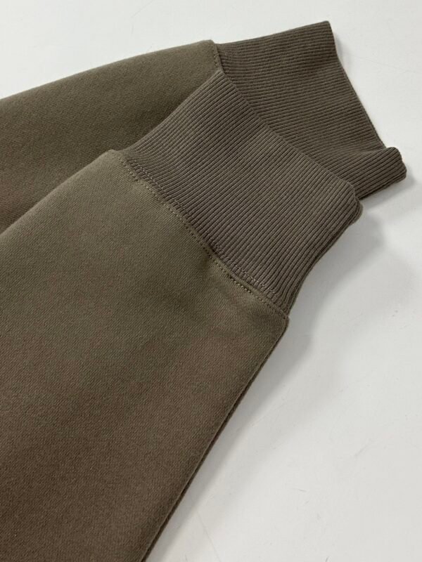 CD Embroidered Logo Pullover Hoodie - Olive Green