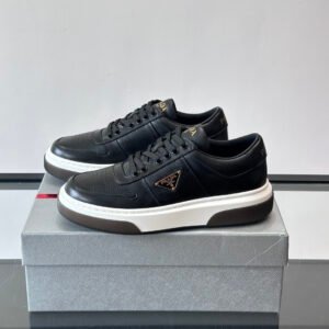 PRDA Low-Top Trainers in Black and White