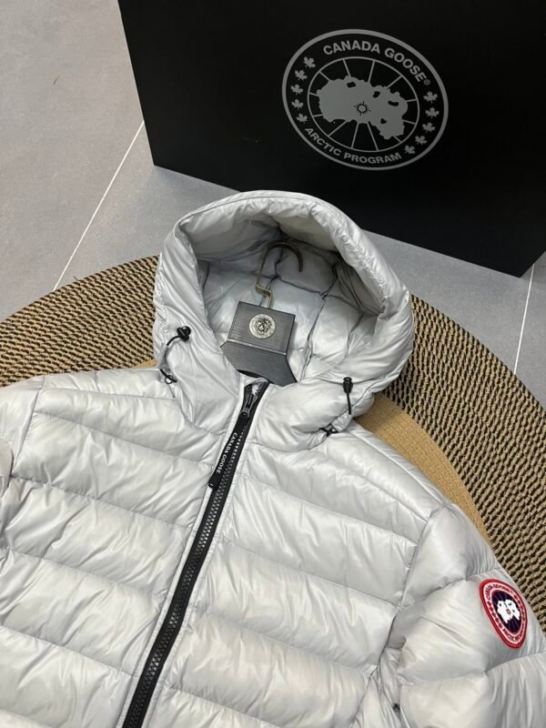 CG Hooded Puffer Jacket - White
