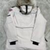 CG Utility Parka Coat with Fur-Trim Hood - White