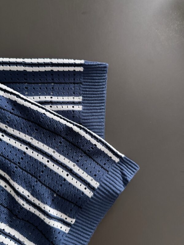 CG Stripped Polo Shirt – Blue