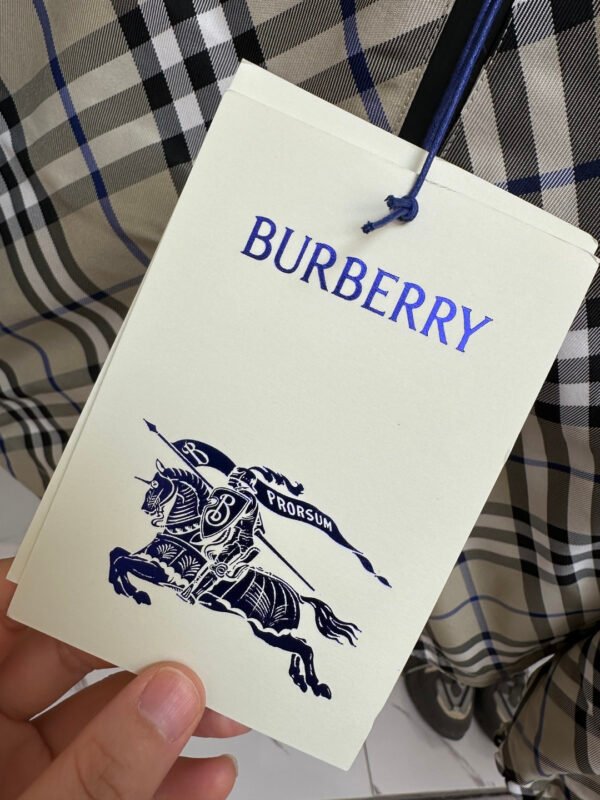 BRBY Hooded Check Jacket