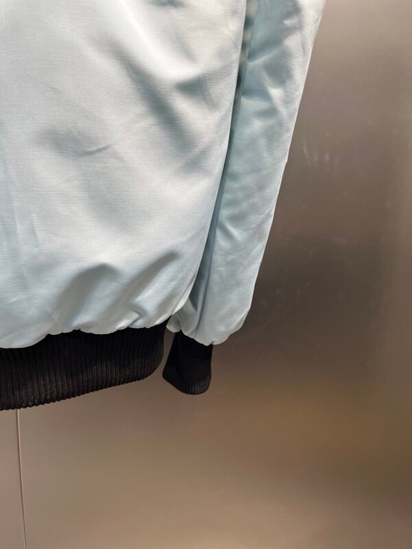 CG Fur-Trim Hooded Jacket with Utility Pockets - Ice Blue