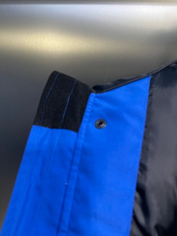 CG Fur-Trim Hooded Jacket with Utility Pockets - Blue