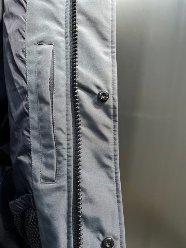 1eb2f6a3 CG Fur-Trim Hooded Jacket with Utility Pockets - Grey