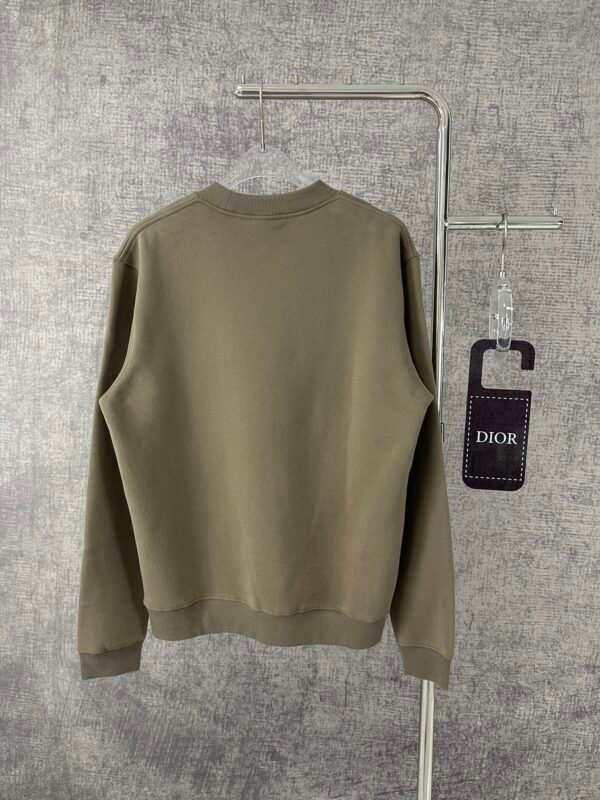 CD Crew Neck Jumper - Olive Green